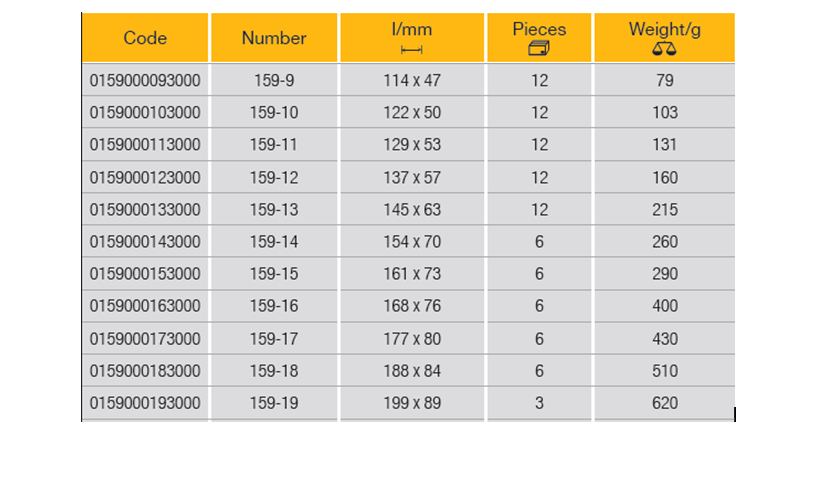 ELORA 159-9-19 Hexagon Key for Inside Hexagon Screws - Premium Hexagon Key from ELORA - Shop now at Yew Aik.