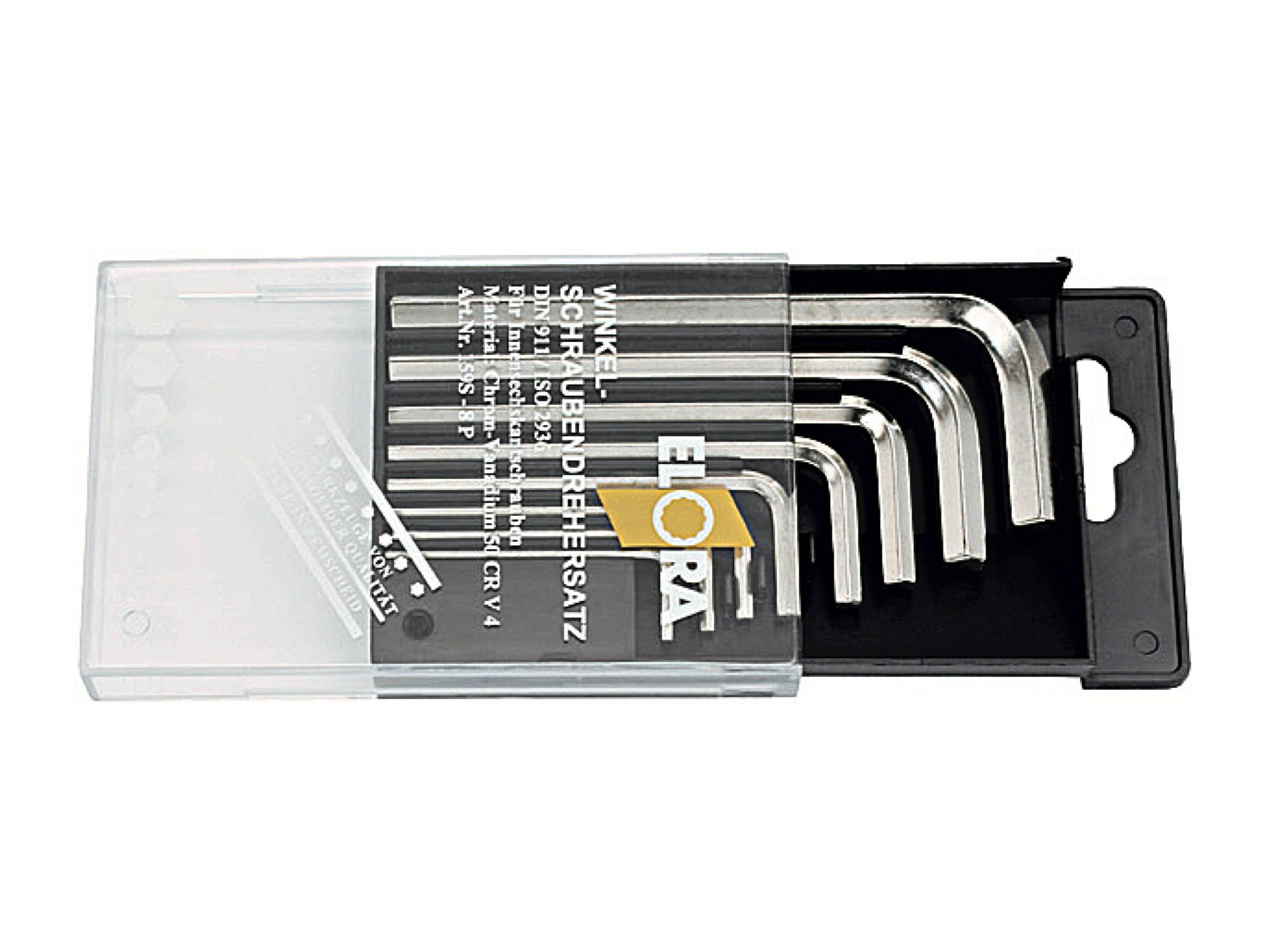ELORA 159S-8P Hexagon Key Set (ELORA Tools) - Premium Hexagon Key Set from ELORA - Shop now at Yew Aik.
