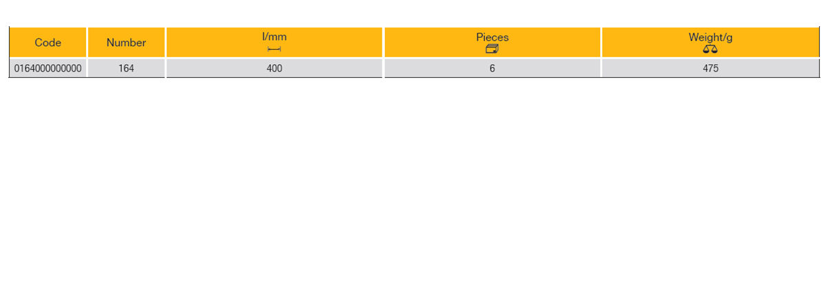 ELORA 164 Pry Bar Chrome-Plated (ELORA Tools) - Premium Pry Bar from ELORA - Shop now at Yew Aik.