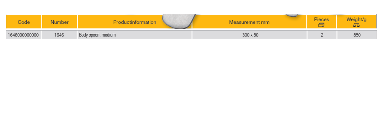 ELORA 1646 Bodywork Body Spoon Medium 300 x 50 mm (ELORA Tools) - Premium Bodywork Body Spoon from ELORA - Shop now at Yew Aik.