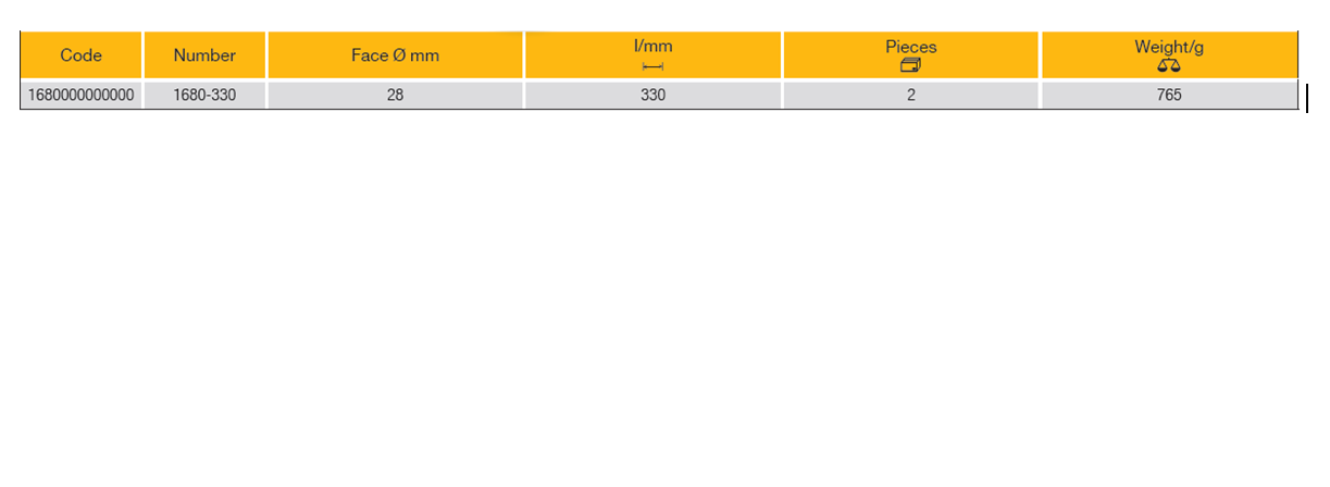 ELORA 1680-330 Claw Hammer (ELORA Tools) - Premium Claw Hammer from ELORA - Shop now at Yew Aik.