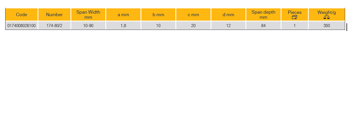 ELORA 174-80/2 Battery Terminal Puller (ELORA Tools) - Premium Battery Terminal Puller from ELORA - Shop now at Yew Aik.