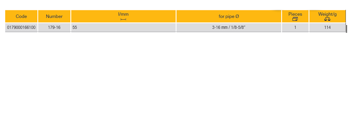 ELORA 179-16 Pipe Cutter with Cutting Wheel (ELORA Tools) - Premium Pipe Cutter from ELORA - Shop now at Yew Aik.