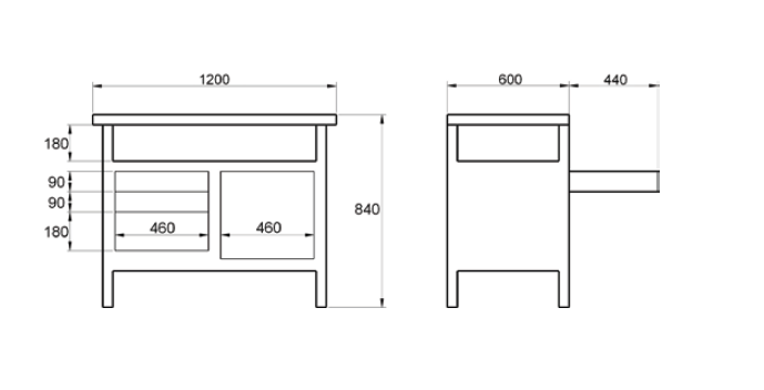 ELORA 1810-L Workbench Storage (ELORA Tools) - Premium Workbench from ELORA - Shop now at Yew Aik.