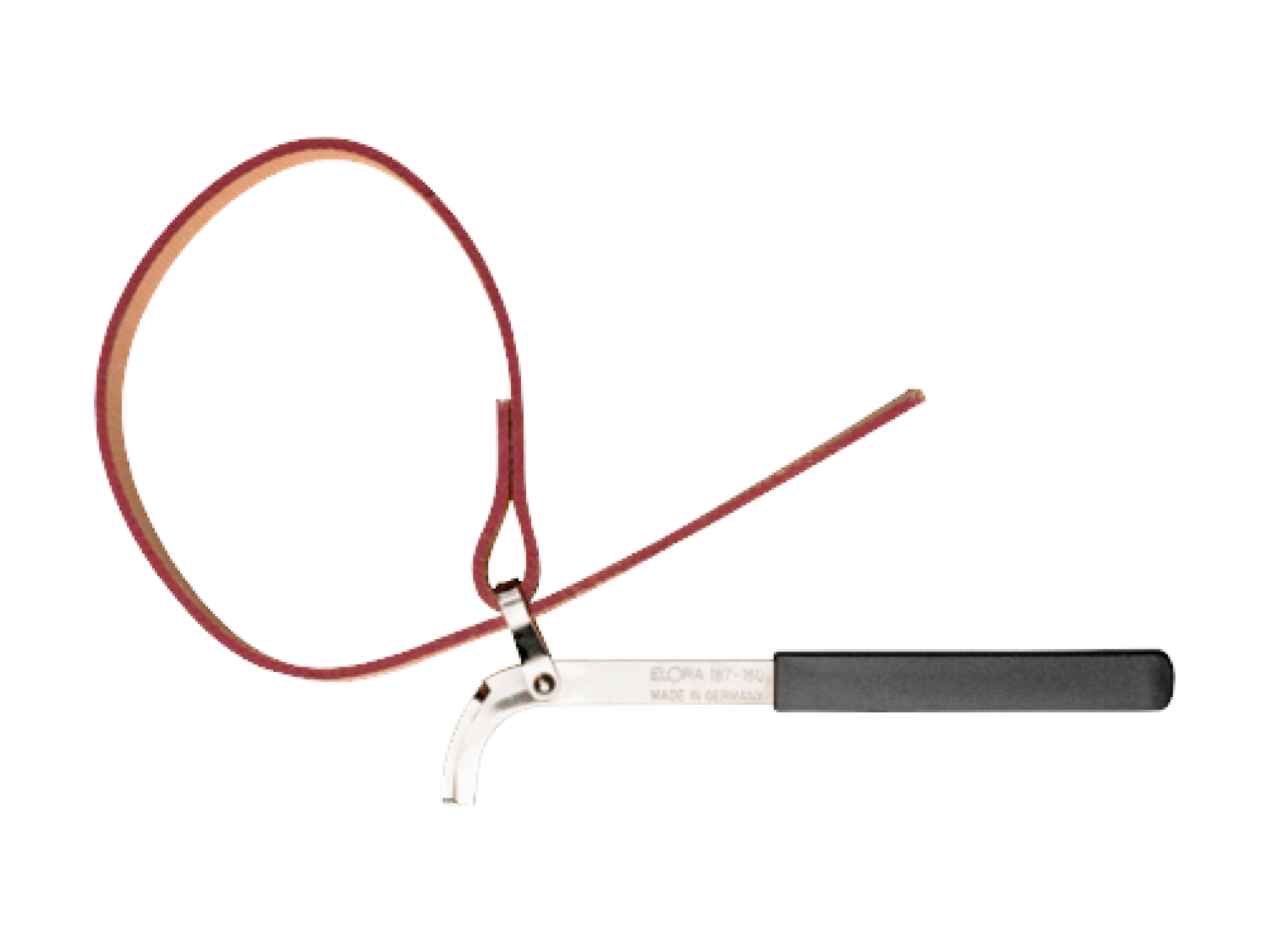 ELORA 187-160 Strap Wrench For Removing Oil Filters (ELORA Tools) - Premium Strap Wrench from ELORA - Shop now at Yew Aik.