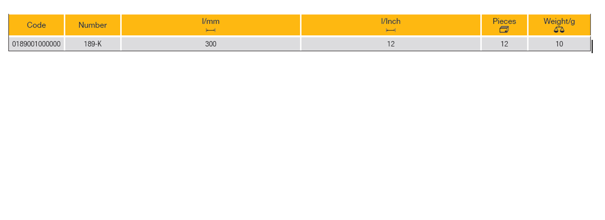 ELORA 189-K Bimetal Rod Sawblade (ELORA Tools) - Premium Sawblade from ELORA - Shop now at Yew Aik.
