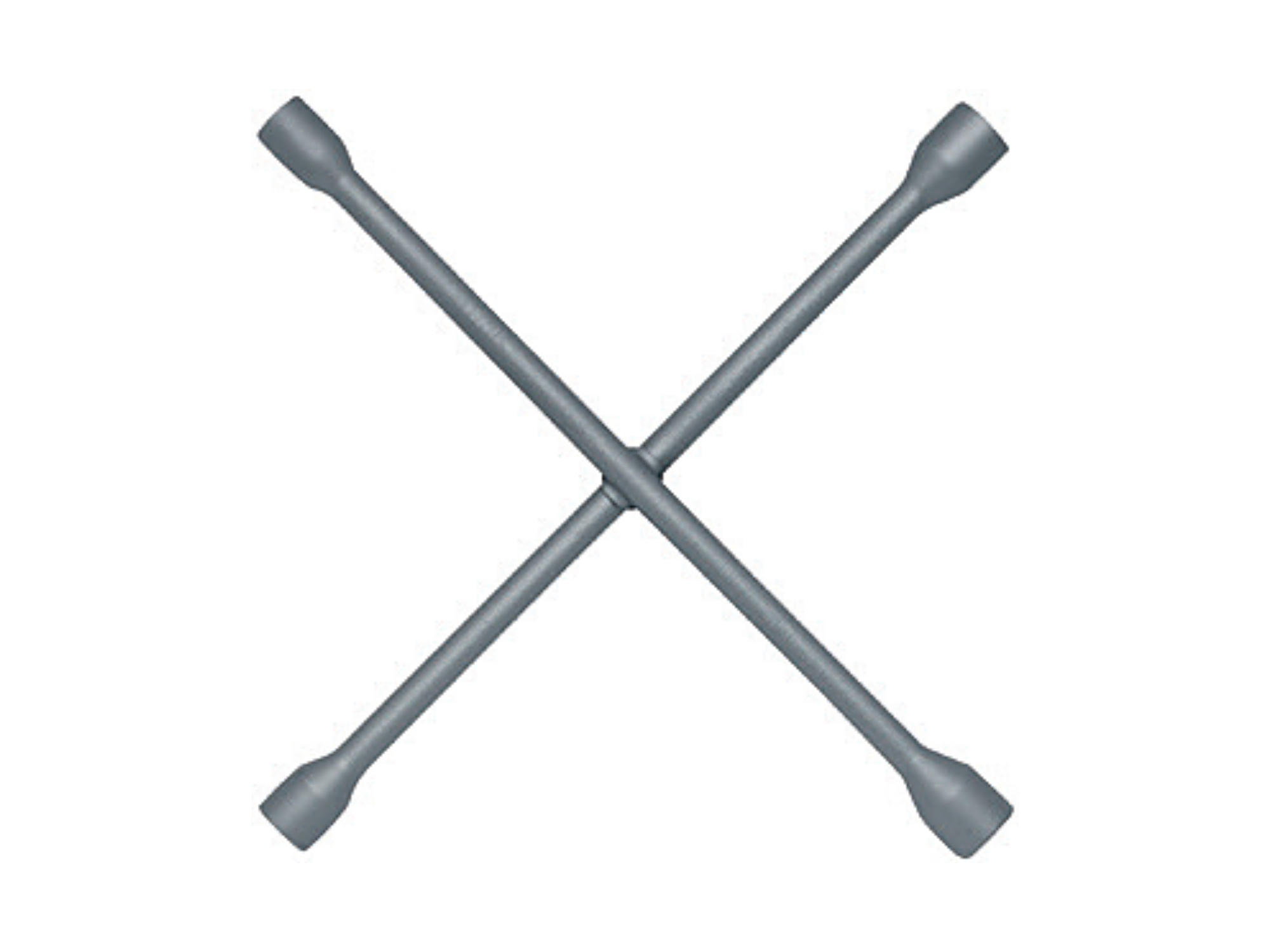 ELORA 195CV-17 Four Way Wheel Nut Wrench (ELORA Tools) - Premium Nut Wrench from ELORA - Shop now at Yew Aik.