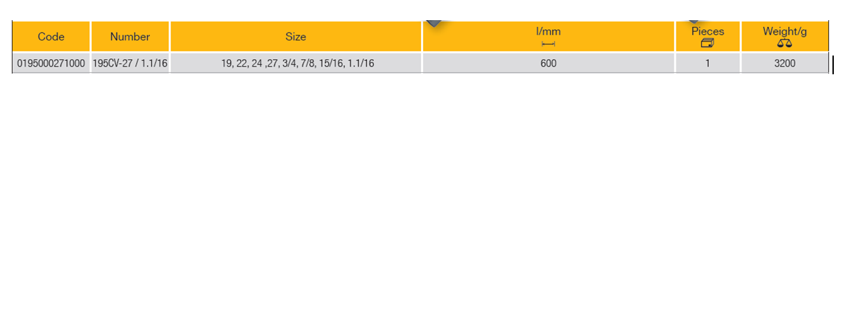 ELORA 195CV-27 / 1.1/16 Four Way Wheel Nut Wrench Inches - Premium Nut Wrench from ELORA - Shop now at Yew Aik.