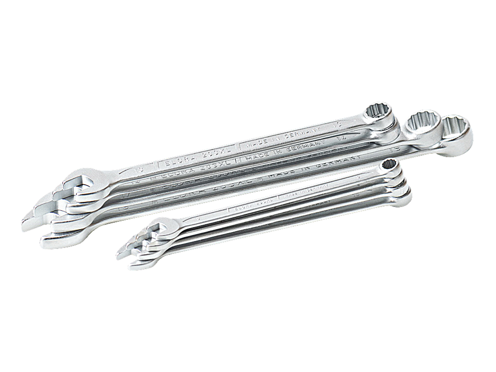 ELORA 203S-XL Combination Spanners Set (ELORA Tools) - Premium Combination Spanners Set from ELORA - Shop now at Yew Aik.