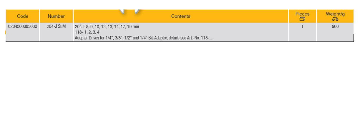 ELORA 204-JS8M Combination Spanner Ring Ratchet (ELORA Tools) - Premium Combination Spanner from ELORA - Shop now at Yew Aik.