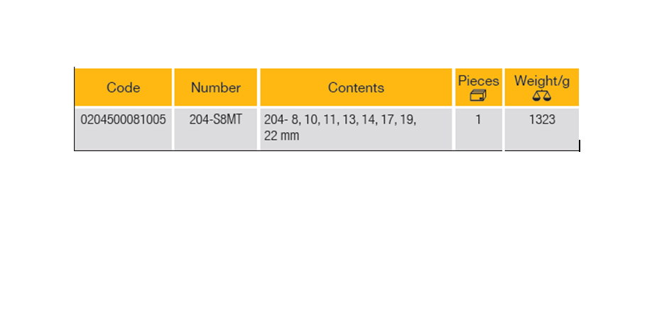 ELORA 204-S8MT Metric Combination Spanner Ratchet (Elora Tools) - Premium Combination Spanner from ELORA - Shop now at Yew Aik.