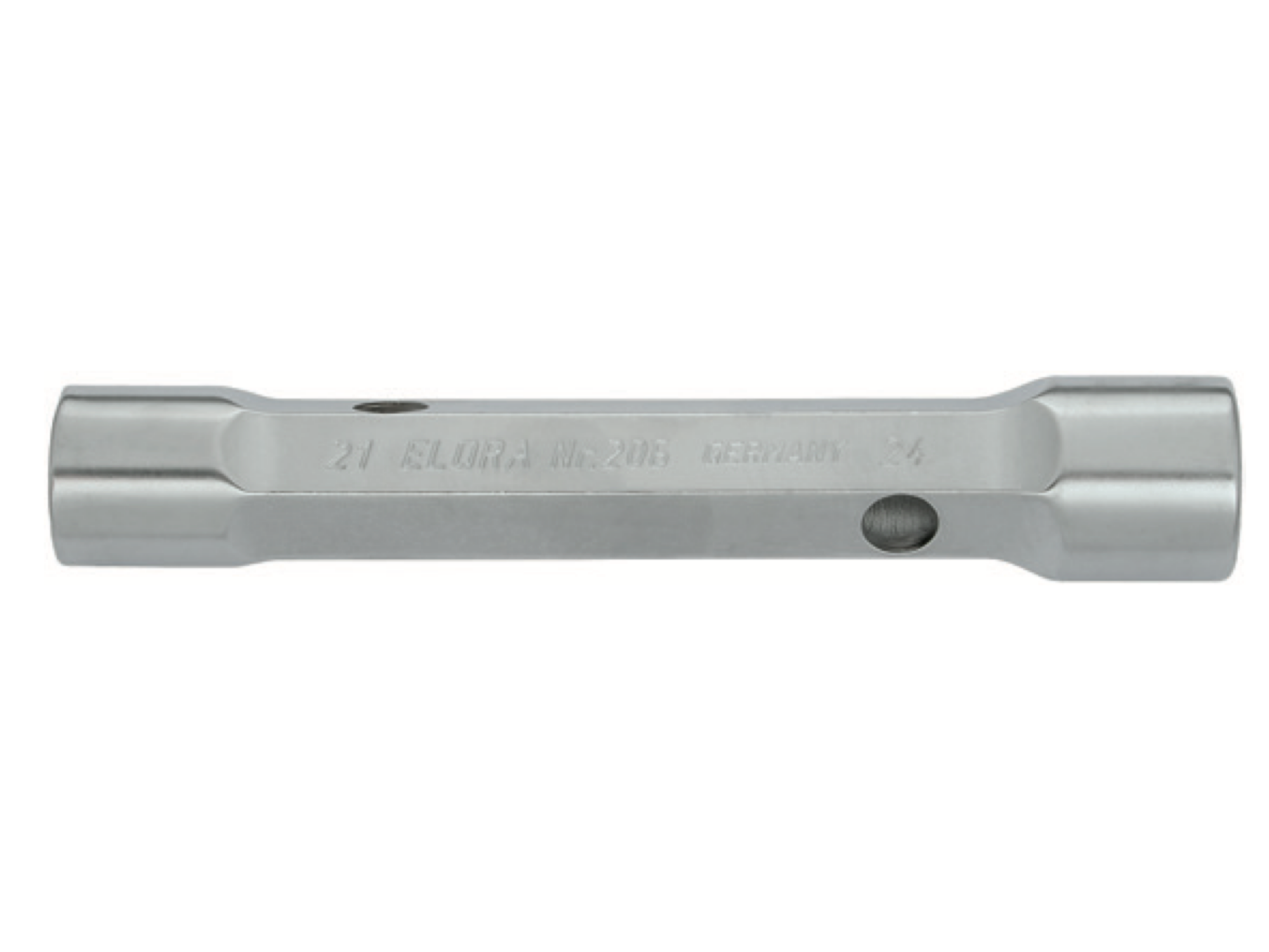 ELORA 206 Hexagon Tubular Box Spanner, Solid (ELORA Tools) - Premium Box Spanner from ELORA - Shop now at Yew Aik.