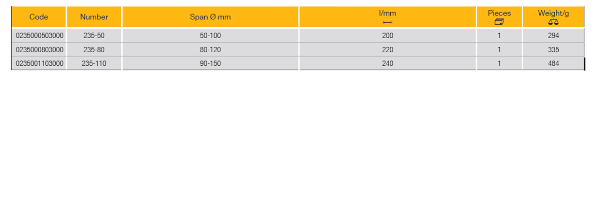 ELORA 235 Piston Ring Plier (ELORA Tools) - Premium Piston Ring Plier from ELORA - Shop now at Yew Aik.