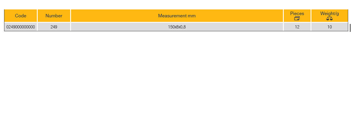 ELORA 249 Contact File For Cleaning (ELORA Tools) - Premium Contact File from ELORA - Shop now at Yew Aik.