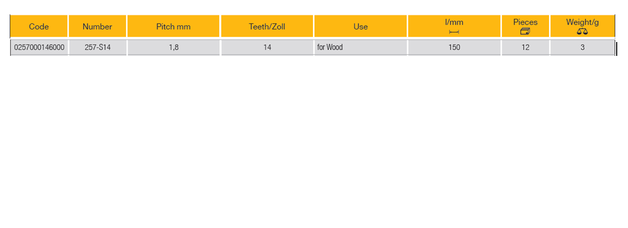 ELORA 257-S14 Flexible Wire Saw Hacksaw Blade For Wood - Premium Flexible Wire Saw Hacksaw Blade from ELORA - Shop now at Yew Aik.