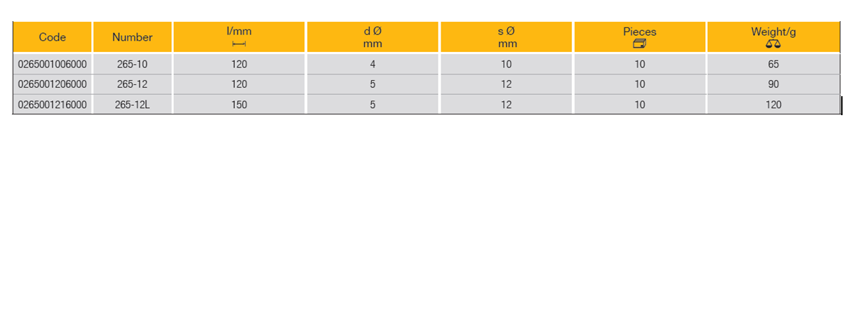 ELORA 265 Centre Punch Black (ELORA Tools) - Premium Centre Punch from ELORA - Shop now at Yew Aik.