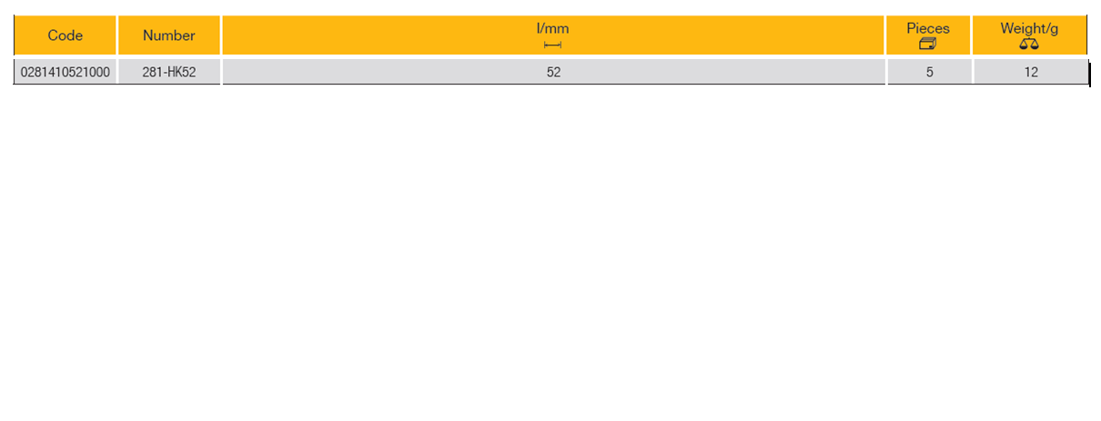 ELORA 281-HK52 Safety Knife Blades (ELORA Tools) - Premium Safety Knife Blades from ELORA - Shop now at Yew Aik.