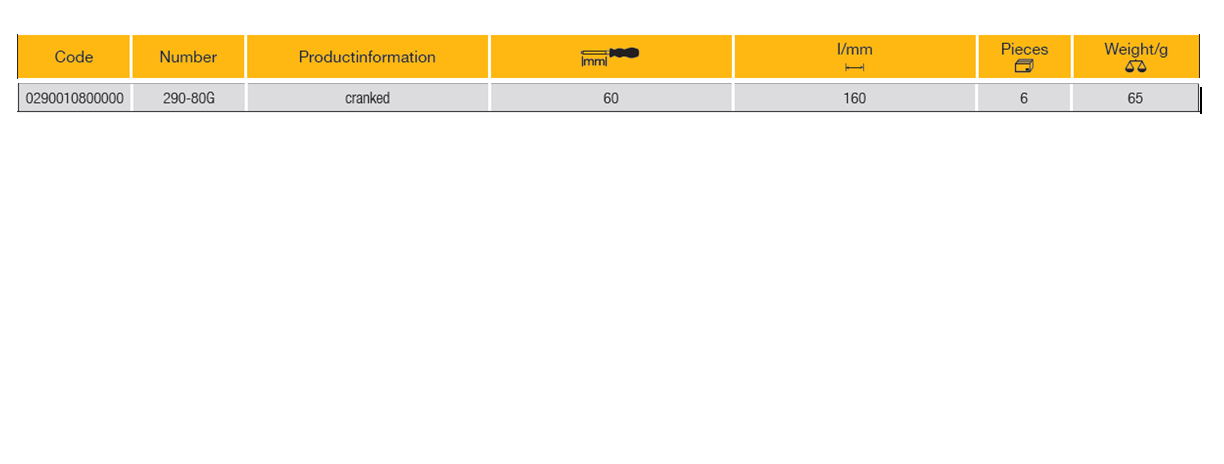 ELORA 290-80G Seal Flat Scraper Cranked 60 mm (ELORA Tools) - Premium Flat Scraper from ELORA - Shop now at Yew Aik.