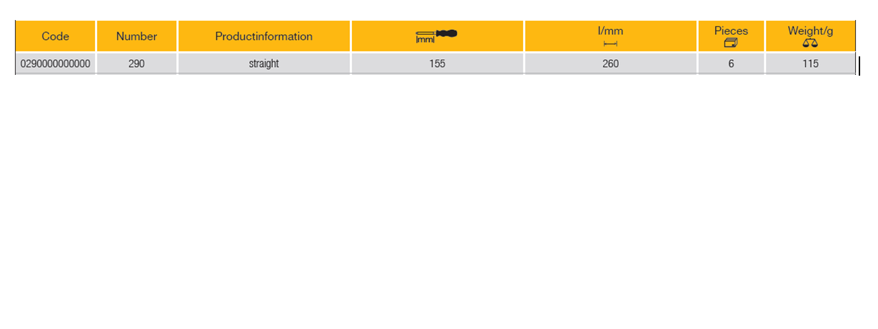 ELORA 290 Seal Flat Scraper Straight 155 mm (ELORA Tools) - Premium Flat Scraper from ELORA - Shop now at Yew Aik.