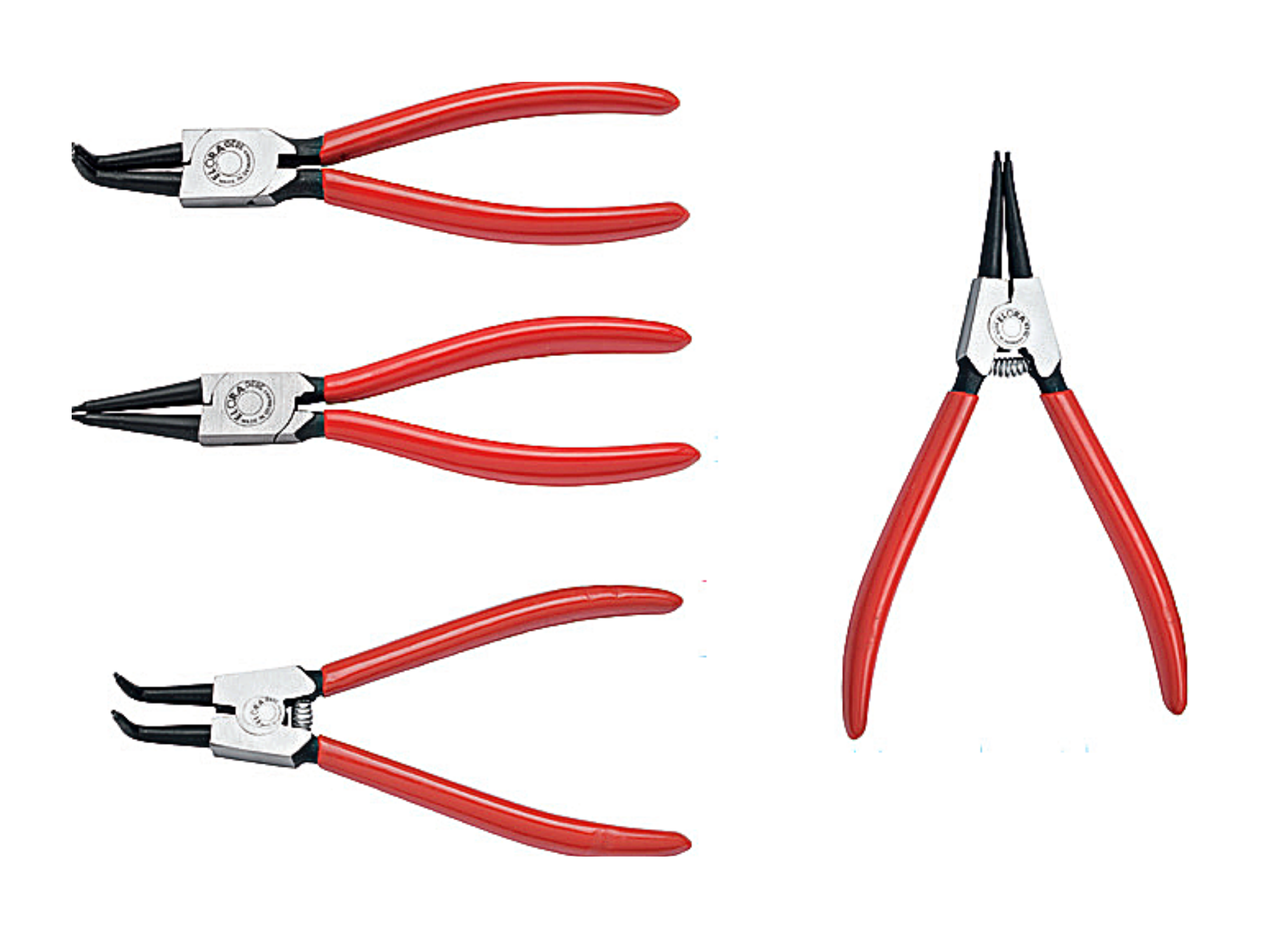 ELORA 304-S4 Circlip Plier Set (ELORA Tools) - Premium Circlip Plier from ELORA - Shop now at Yew Aik.
