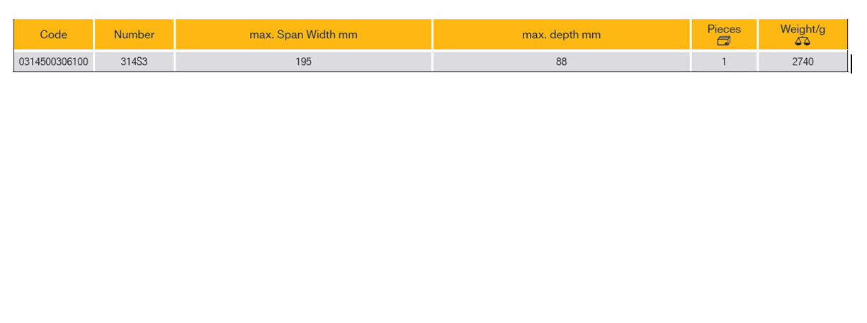 ELORA 314S3 V-Belt Pulley Puller Set (ELORA Tools) - Premium Puller Set from ELORA - Shop now at Yew Aik.