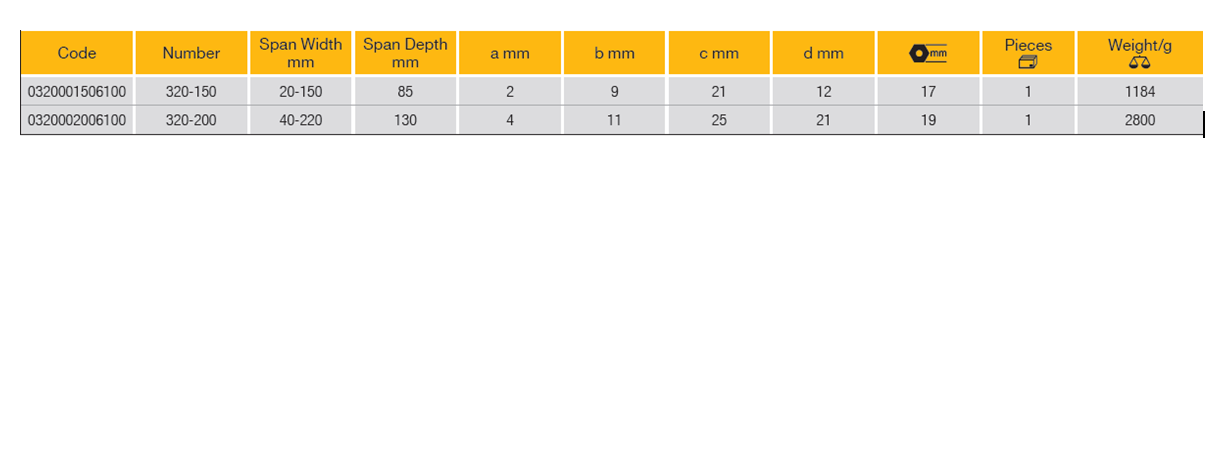 ELORA 320 3-Arm Puller with Double-Sided (ELORA Tools) - Premium 3-Arm Puller from ELORA - Shop now at Yew Aik.