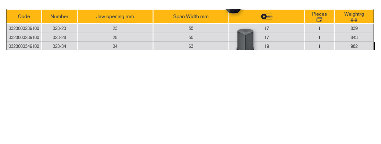 ELORA 323 Joint Bolt Puller (ELORA Tools) - Premium Joint Bolt Puller from ELORA - Shop now at Yew Aik.