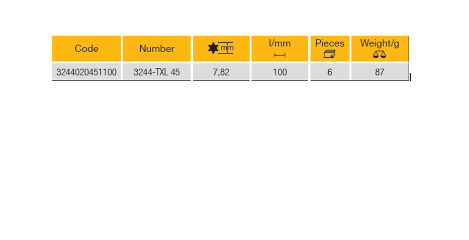 ELORA 3244-TXL-45 Screwdriver Socket 3/8", Long (ELORA Tools) - Premium Screwdriver Socket from ELORA - Shop now at Yew Aik.