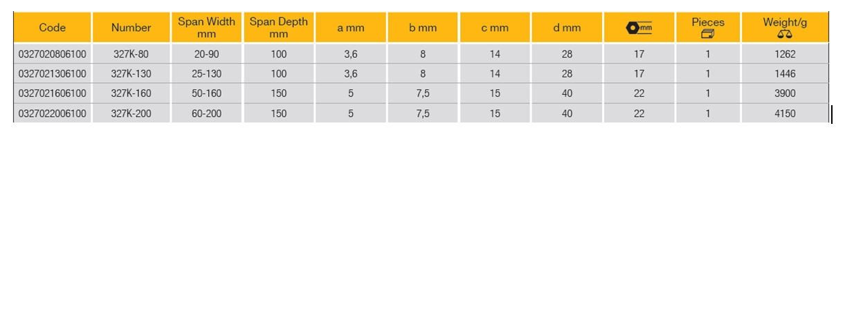 ELORA 327K Universal 3-Leg Mechanical Puller With Hooks - Premium 3-Leg Mechanical Puller from ELORA - Shop now at Yew Aik.