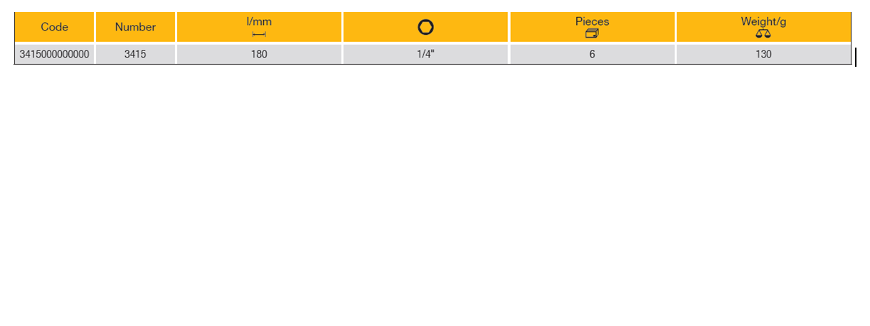 ELORA 3415 Hand Bit Holder 1/4" (ELORA Tools) - Premium Hand Bit Holder from ELORA - Shop now at Yew Aik.