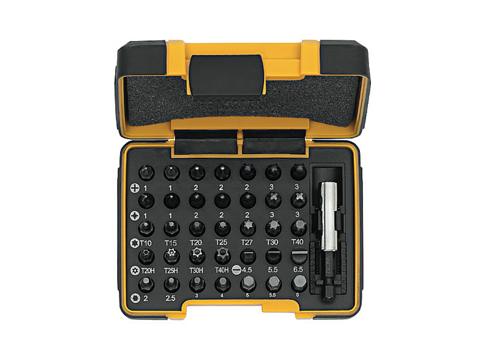 ELORA 3436-S36 Bit-Box 1/4" 36 pcs (ELORA Tools) - Premium Bit-Box from ELORA - Shop now at Yew Aik.