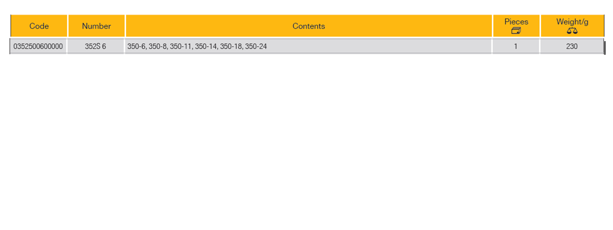 ELORA 352S 6 Screw Extractor Set (ELORA Tools) - Premium Screw Extractor from ELORA - Shop now at Yew Aik.