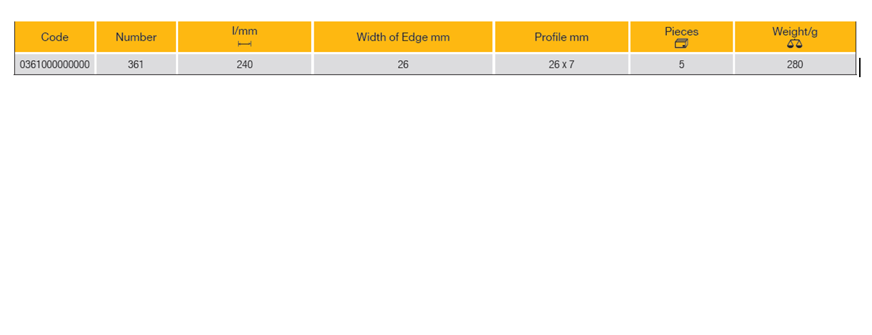 ELORA 361 Slit Or Car Body Chisel, Extra Flat (ELORA Tools) - Premium Car Body Chisel from ELORA - Shop now at Yew Aik.