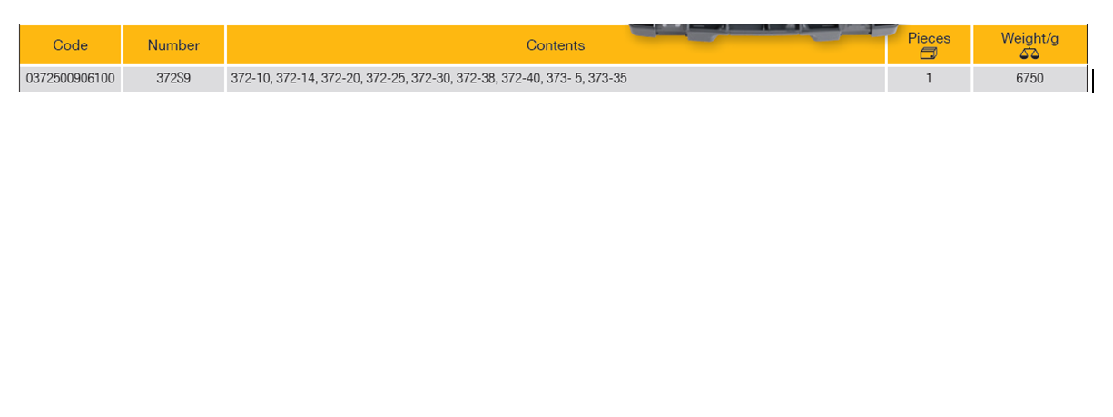 ELORA 372S9 Internal Extractor Set (ELORA Tools) - Premium Internal Extractor from ELORA - Shop now at Yew Aik.