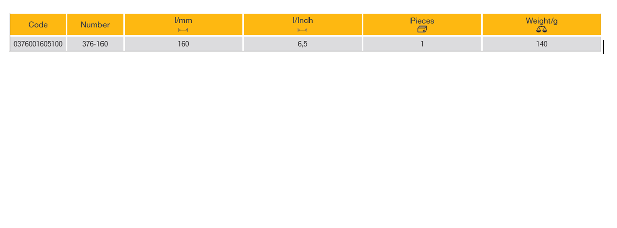 ELORA 376-160 Flat Nose Plier (ELORA Tools) - Premium Flat Nose Plier from ELORA - Shop now at Yew Aik.