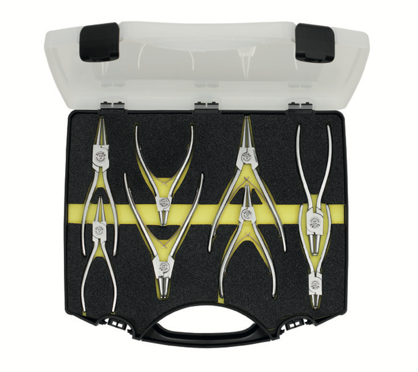 ELORA 404-S8 Circlip Plier Set (ELORA Tools) - Premium Circlip Plier Set from ELORA - Shop now at Yew Aik.