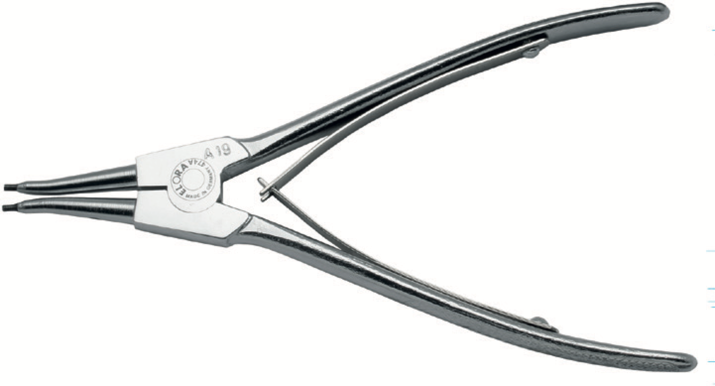ELORA 474-A1-4 Circlip Plier For External Retaining Ring - Premium Circlip Plier from ELORA - Shop now at Yew Aik.