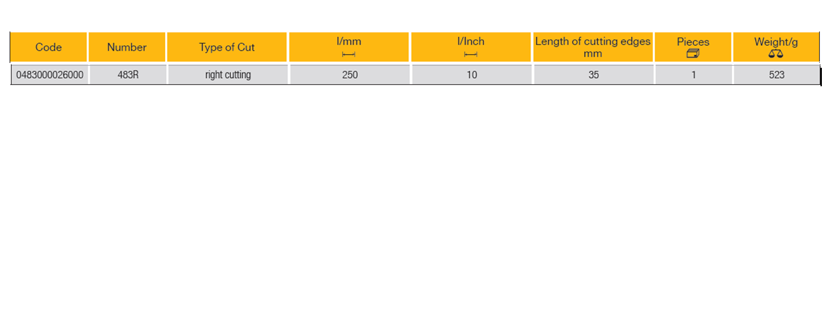 ELORA 483R Shape Cutting Lever Tin Snip (ELORA Tools) - Premium Shape Cutting from ELORA - Shop now at Yew Aik.