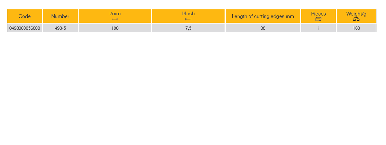 ELORA 498-5 Universal Scissors, Bent (ELORA Tools) - Premium Scissors from ELORA - Shop now at Yew Aik.