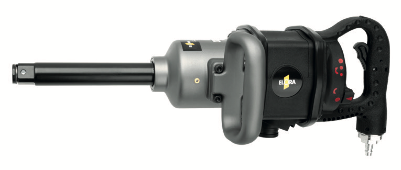 ELORA 5002 Pneumatic Impact Wrench 1‘‘ With Long Spindle - Premium Pneumatic Impact Wrench from ELORA - Shop now at Yew Aik.