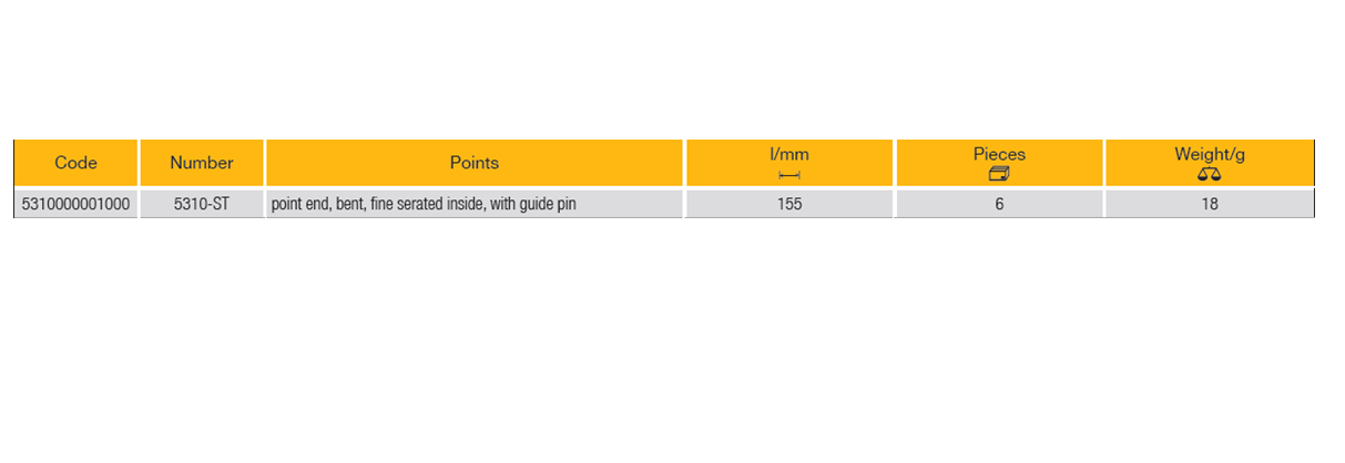 ELORA 5310-ST Universal Tweezer (ELORA Tools) - Premium Universal Tweezer from ELORA - Shop now at Yew Aik.
