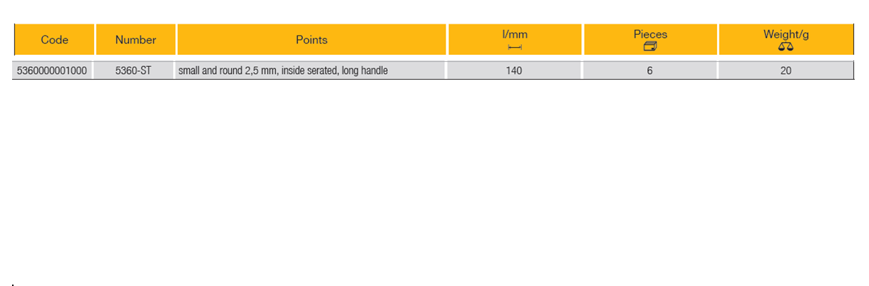 ELORA 5360-ST Universal Tweezer (ELORA Tools) - Premium Universal Tweezer from ELORA - Shop now at Yew Aik.