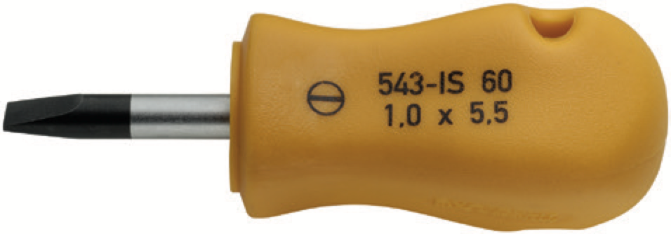 ELORA 543-IS Screwdriver Short Version (ELORA Tools) - Premium Screwdriver from ELORA - Shop now at Yew Aik.