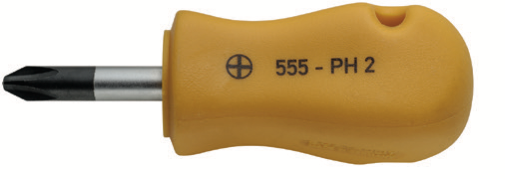 ELORA 555-PH Screwdriver, Short Version (ELORA Tools) - Premium Screwdriver from ELORA - Shop now at Yew Aik.