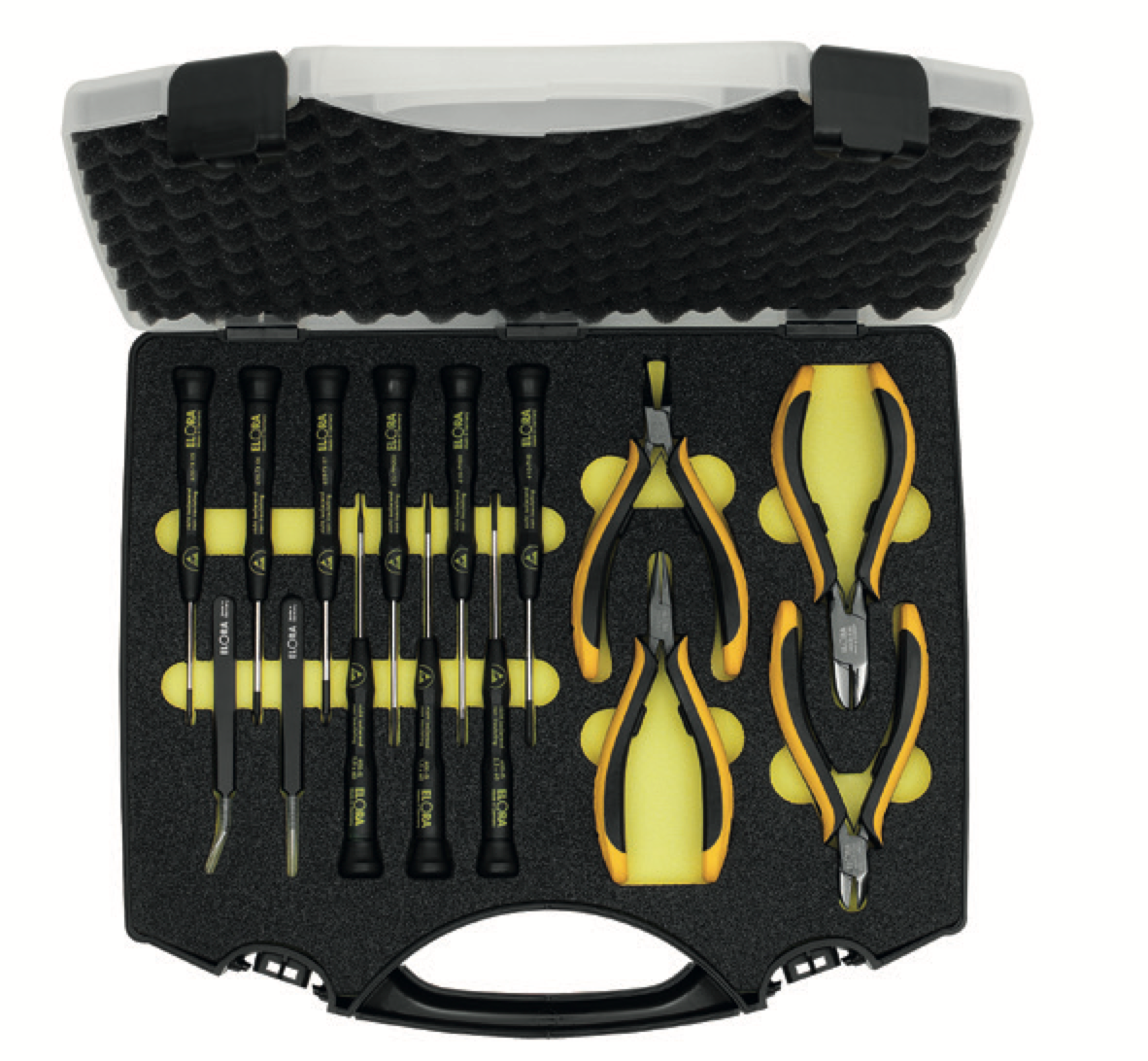 ELORA 600-S15 ESD-Set 15 pcs (ELORA Tools) - Premium ESD-SET from ELORA - Shop now at Yew Aik.