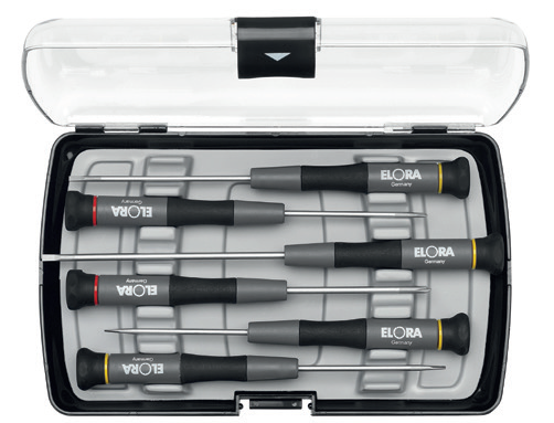 ELORA 616-S6 Electronic Screwdriver Set (ELORA Tools) - Premium Screwdriver Set from ELORA - Shop now at Yew Aik.