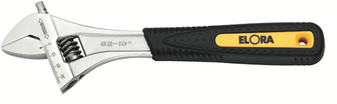 ELORA 62-BI Adjustable Wrench Xtra (ELORA Tools) - Premium Adjustable Wrench from ELORA - Shop now at Yew Aik.