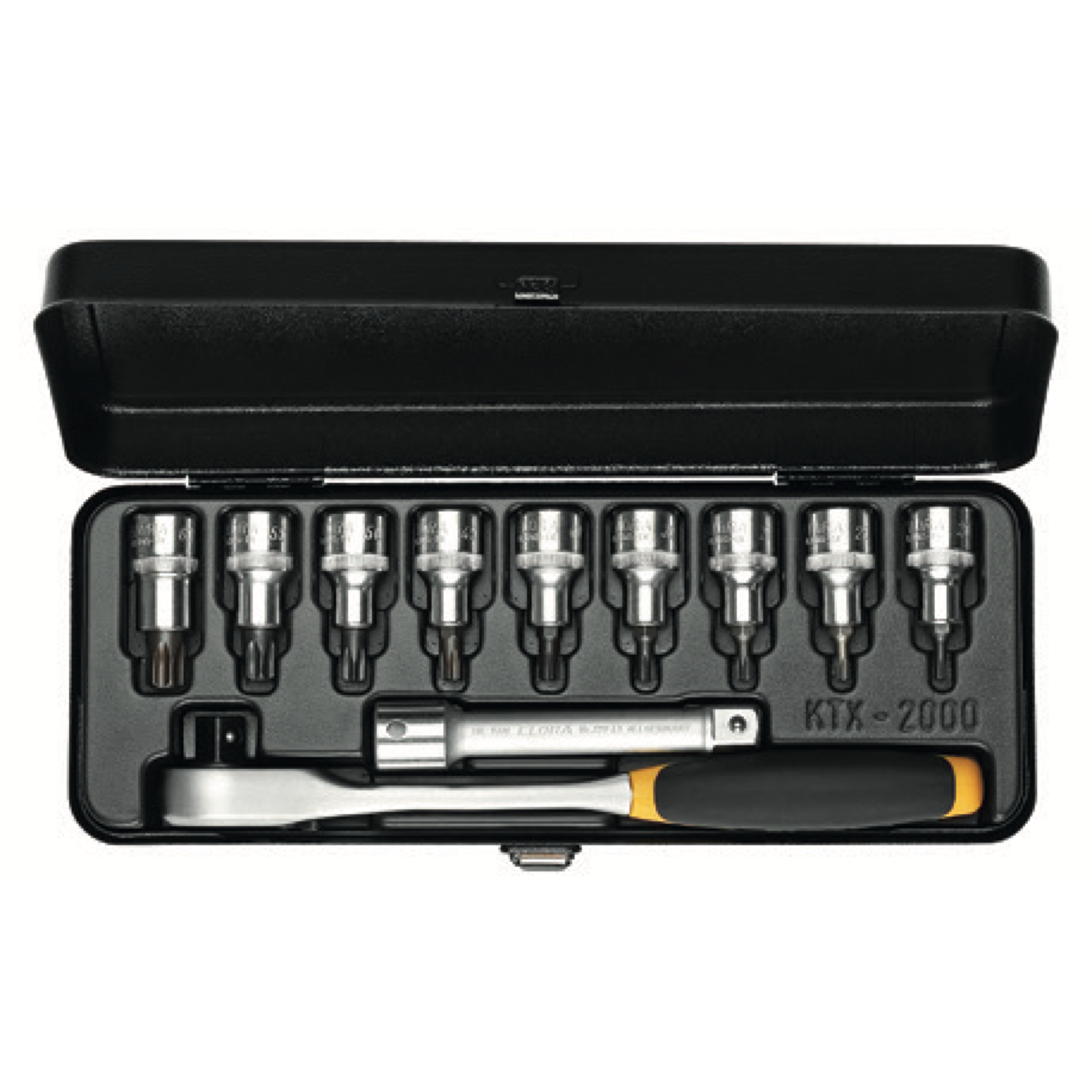 ELORA 770-KTTXU/KTTXK 1/2" Torx Socket Set 11Pcs (ELORA Tools) - Premium 1/2" Torx Socket Set from ELORA - Shop now at Yew Aik.