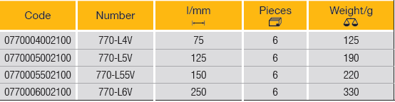 ELORA 770-LV Extension Bar 1/2", Swivelling (ELORA Tools) - Premium Extension Bar from ELORA - Shop now at Yew Aik.