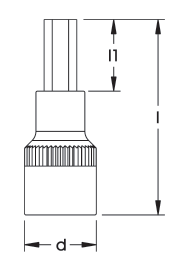 ELORA 770-SIN Screwdriver Socket 3/4" (ELORA Tools) - Premium Screwdriver Socket from ELORA - Shop now at Yew Aik.